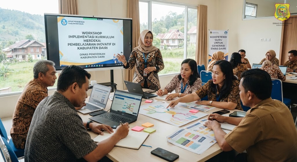 Dinas Pendidikan Kabupaten Dairi Dorong Peningkatan Kompetensi Guru Guna Wujudkan Pembelajaran Inovatif
