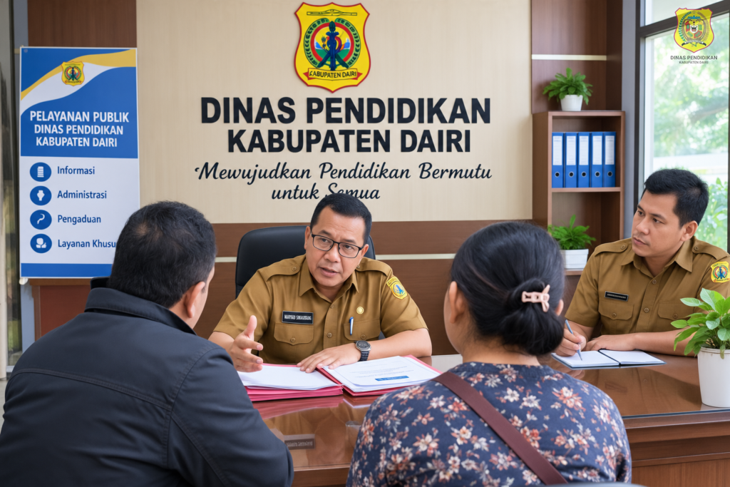 Dinas Pendidikan Dairi Tindak Lanjuti Laporan Orang Tua Siswa SMPN 1 Sidikalang