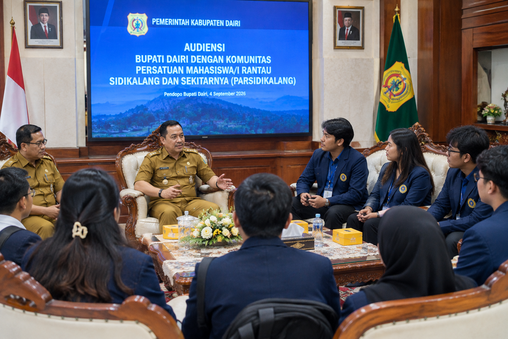 Pemkab Dairi Dorong Penguatan Komunitas Mahasiswa Rantau, Pendidikan Generasi Muda Jadi Perhatian